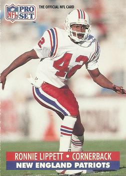 Ronnie Lippett New England Patriots 1991 Pro set NFL #230